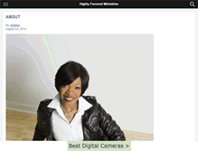 Tablet Screenshot of highlyfavored.org